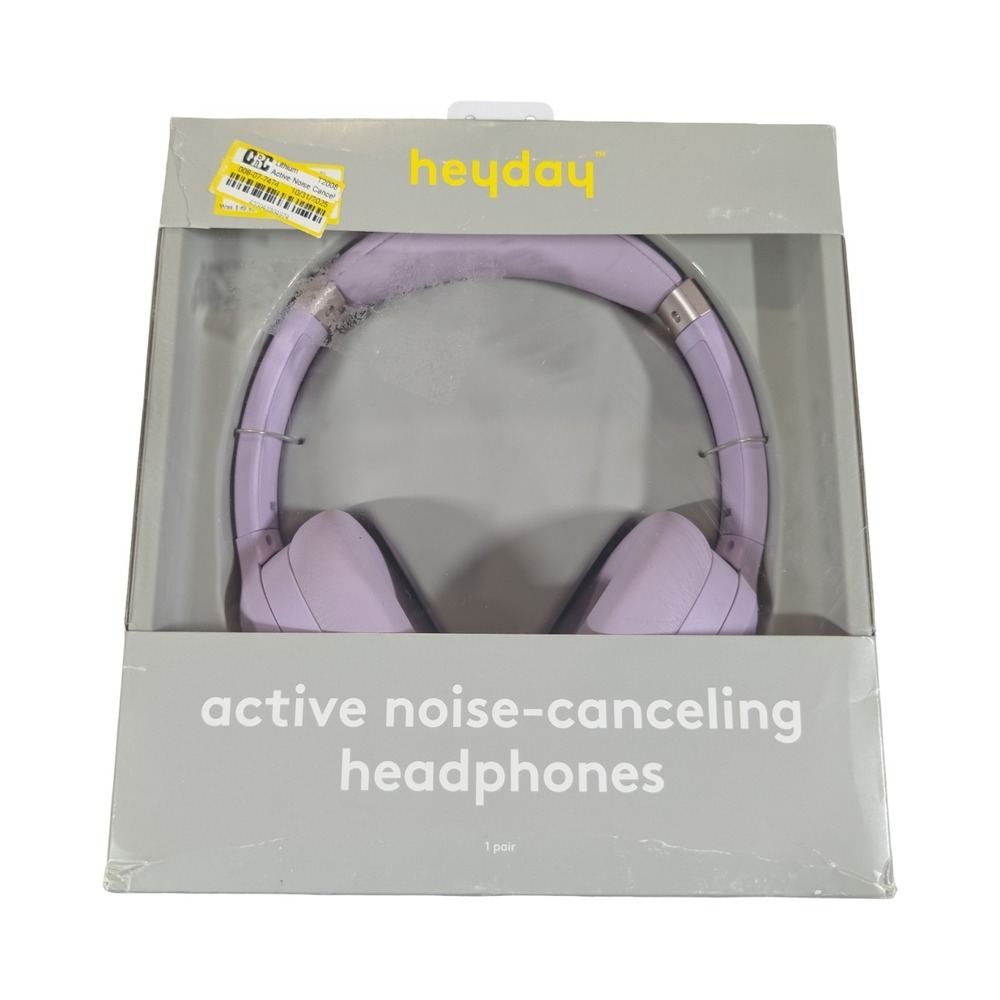 Bb.O heyday active noise‎ canceling headphones - lavender - Open Box New
